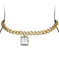 Belle ceinture montre originale grosse chaine originale acier inoxydable doré luxe qualité fabriquée à la main France résistant eau créateur style Gucci 